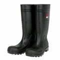 Mcr Safety Garments, 14'' PVC Knee Boot, Mens, Steel Toe, Blk PBS12012